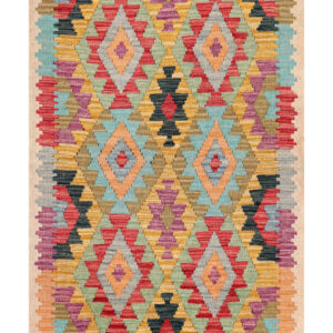 Maimana Afghanistan Kilim Rug - 147 x99 cm