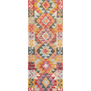 Maimana Afghanistan Kilim Rug - 201 x61 cm