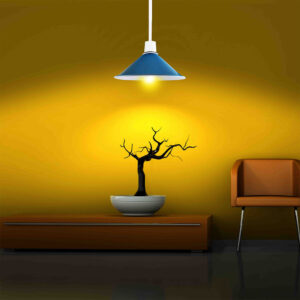 Modern Ceiling Pendant Light Shades Blue Colour Lamp Shades Easy Fit~1104