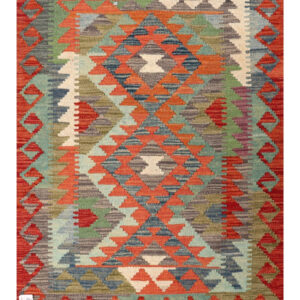 Maimana Afghanistan Kilim Rug - 123 x 87 cm