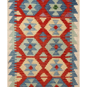 Maimana Afghanistan Kilim Rug - 120 x 79 cm