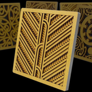 Kowhaiwhai Tile Art by Mike Carlton