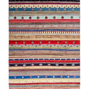 Khurjeen Hand Knotted Chobi Rug - Size: 253 × 173 cm