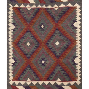 Maimana Afghanistan Kilim Rug - 125 x 84 cm